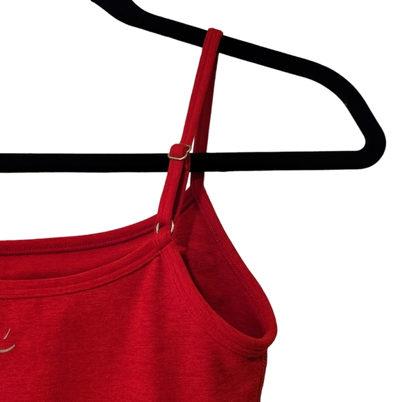 Beyond Yoga Spacedye Get In Gear Biker Jumpsuit Romper - Red Hot Siren - Picture 4 of 9